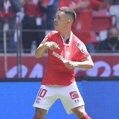 Toluca protagoniza el XI ideal de la jornada 2 del Apertura 2022