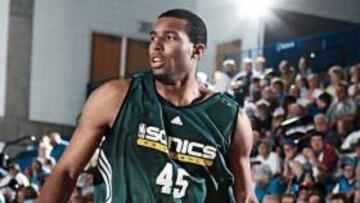 Hosley, en una Liga de verano.