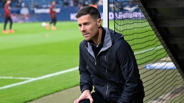 Xabi Alonso, durante el partido contra el Bochum.