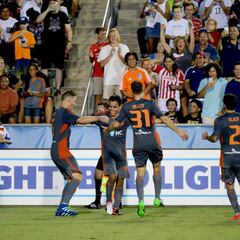Los Carolina RailHawks de Bravo baten al Indy Eleven de Torrado