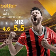 PSG vs. OGC Niza: horario, TV, estadísticas, clasificación y pronósticos