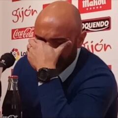 Las lágrimas de Abelardo en su despedida: pasión por su club