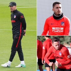 Sin Giménez ni Savic, Simeone busca central para emergencias