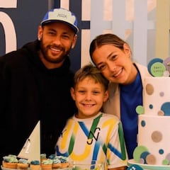 Neymar celebra el cumpleaños de su hijo por primera vez con los Messi
