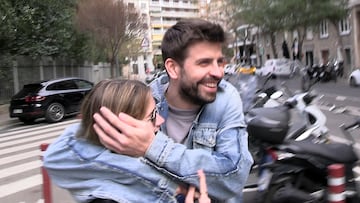 Gerard Piqué y Clara Chía se muestran cómplices y sonrientes caminando por la calle, a 6 de febrero de 2023, en Barcelona (Cataluña, España)
PAREJA;NOVIOS;SHAKIRA;FUTBOLISTA
Europa Press
06/02/2023