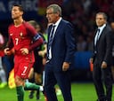 Fernando Santos: "¿El fallo de Cristiano? Prefiero no hablar"