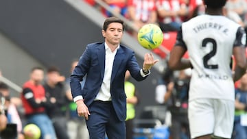 Marcelino, ante el Valencia