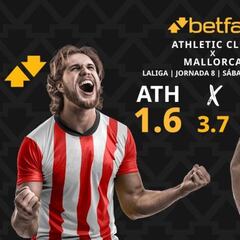 Athletic Club vs. RCD Mallorca: horario, dónde ver, pronósticos y clasificación