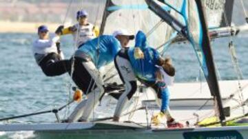 GUERRERAS. Echegoyen y Betanzos llevaron al 49er.FX a R&iacute;o 2016.
 