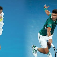 Djokovic - Medvedev: horario, TV y dónde ver el Open de Australia hoy