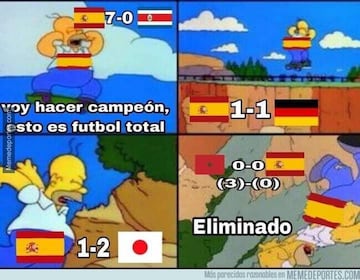 Los memes de octavos, sin piedad con la derrota de España