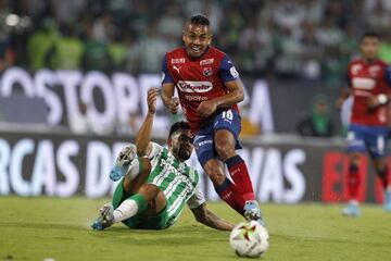 Nacional supo concretar las que generó ante un DIM que falló en la definición. Juan David Cabal y Daniel Mantilla fueron los autores de los goles que le permite a los verdes llegar a 20 puntos y ser segundos en la Liga BetPlay.