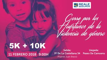 'Corre por los Huérfanos de la Violencia Género': 11 de febrero