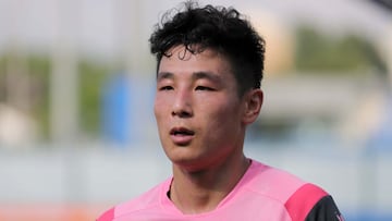 Wu Lei, jugador del Espanyol.