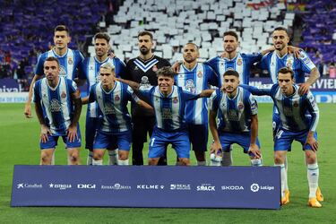Once inicial del Espanyol.