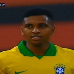 Rodrygo y Reinier marcan en la remontada de Brasil a Corea