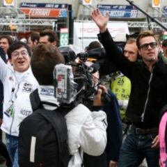 Brad Pitt da la salida a las 24 Horas de Le Mans