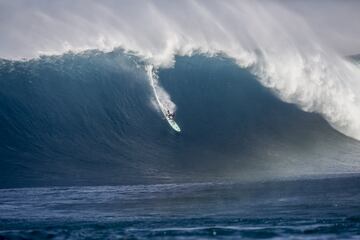 cbdMD Jaws Big Wave Championships organizado por la WSL en Maui, Hawái, Estados Unidos.