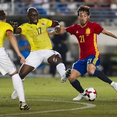 Silva marca el doble de goles con la Selección que con sus clubes