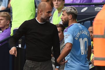 Así fue la bronca entre Agüero y Guardiola