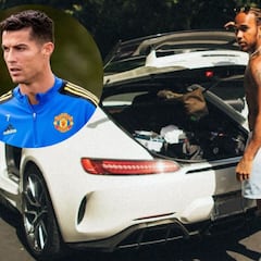 La colección de coches de Hamilton con la que busca igualar a Cristiano Ronaldo