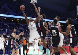 París - Real Madrid, en directo: Euroliga de baloncesto 2025/26 en vivo hoy