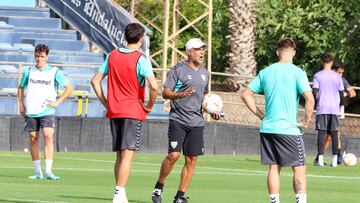 Pellicer, durante el primer entreno de pretemporada.