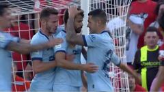 El golazo de Diego Costa tras superar su lesión y que alegra al 'Cholo'