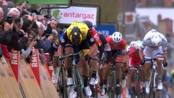 Groenewegen se impone al sprint en la segunda etapa