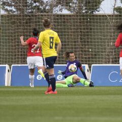 Endler fue la gran figura en el empate de la Roja ante Escocia