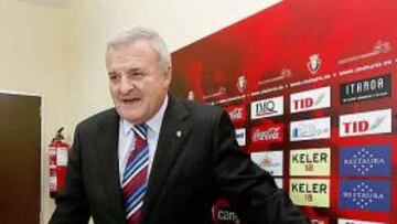 <b>CAUTO. </b>Patxi Izco, ayer, en rueda de prensa.