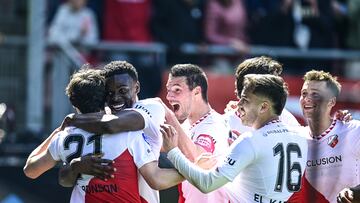 Paxten Aaronson levanta la mano para el USMNT