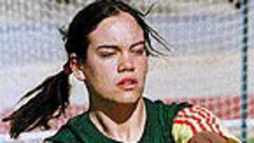 Berta Castells, plusmarquista de martillo.