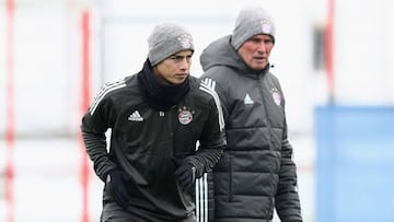 James Rodr&iacute;guez y Heynckes, el DT alem&aacute;n explica que tuvo que rega&ntilde;ar al  colombiano para que tuviera m&aacute;s compromiso en el Bayern 