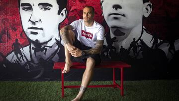 Sandro, delantero del Sevilla.