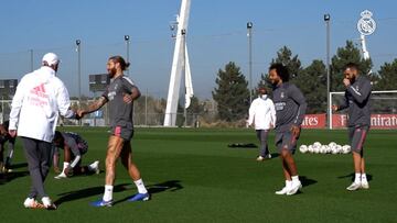 El vídeo de la salida al entrenamiento de Benzema y Vinicius: juzguen ustedes...