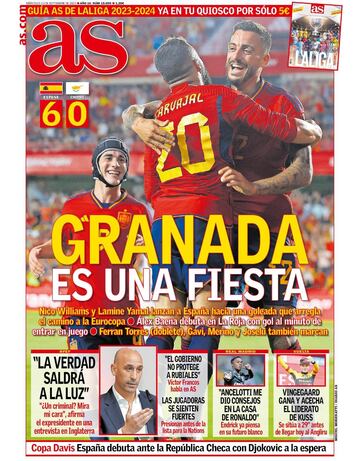 Las portadas de AS de septiembre