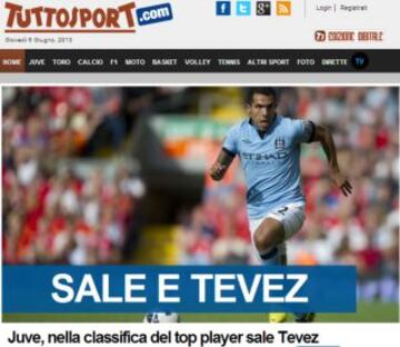 Portadas de la prensa extranjera