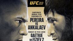 Cartelera completa del UFC 313: combates, orden y horarios más allá del Pereira vs Ankalaev