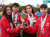 Chile celebra en los Sudamericanos Escolares de Asunción
