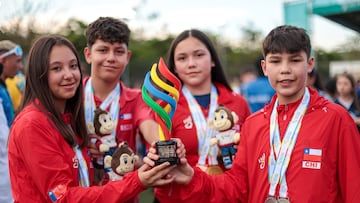 Chile celebra en los Sudamericanos Escolares de Asunción