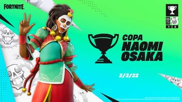 Copa Naomi Osaka en Fortnite: cómo conseguir gratis sus skins