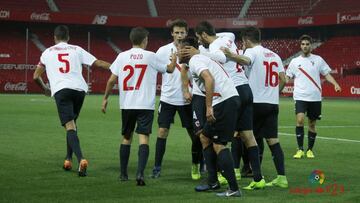 El Sevilla Atlético araña un punto en la visita del líder