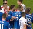 Acusación de racismo en el Rangers-Slavia que acabó en lío