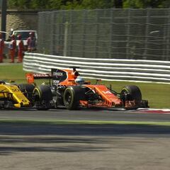 Alonso tras conocer el abandono de Palmer: "Karma"