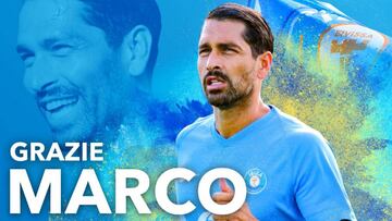 Marco Borriello se despide como jugador del Ibiza.