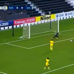 Da igual si es en River, en Atlanta o en Arabia Saudí... El Pity Martínez no pierde el hambre