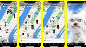 Snapchat a?ade más funciones a su mapa