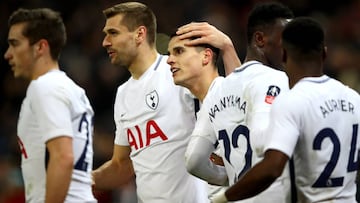 El Tottenham se clasifica para octavos de final de la FA Cup