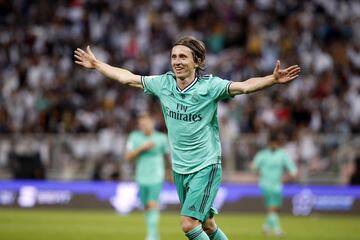 Modric puso el 0-3 en el marcador.